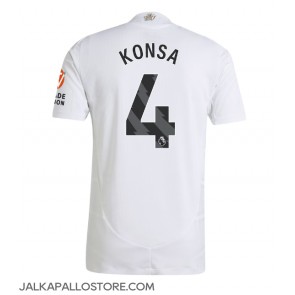 Aston Villa Ezri Konsa #4 Vieraspaita 2024-25 Lyhythihainen